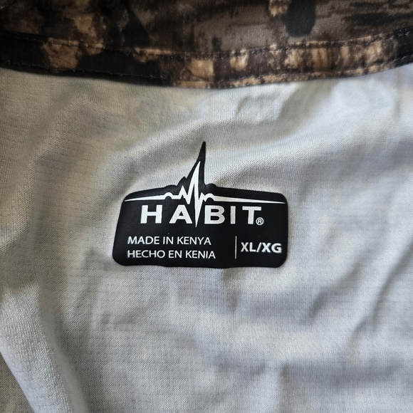 Habit scent factor quarter zip size xl - Picture 6 of 8